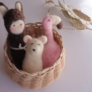 Conjunto de Muñecos Afeltrados