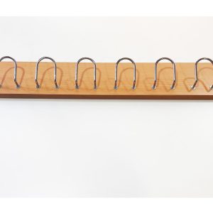 Perchero de Pared de 8 Colgadores en Madera de Haya Me-
