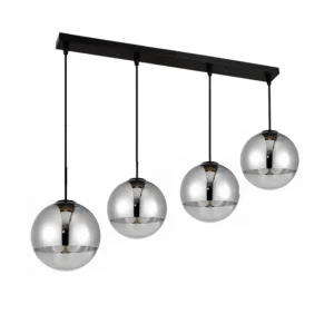 Lámpara De Techo Colgante Cromo Espejo 13cm
